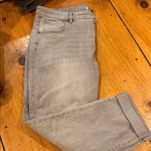 Men's Gray Jeans - Classic Slim Fit